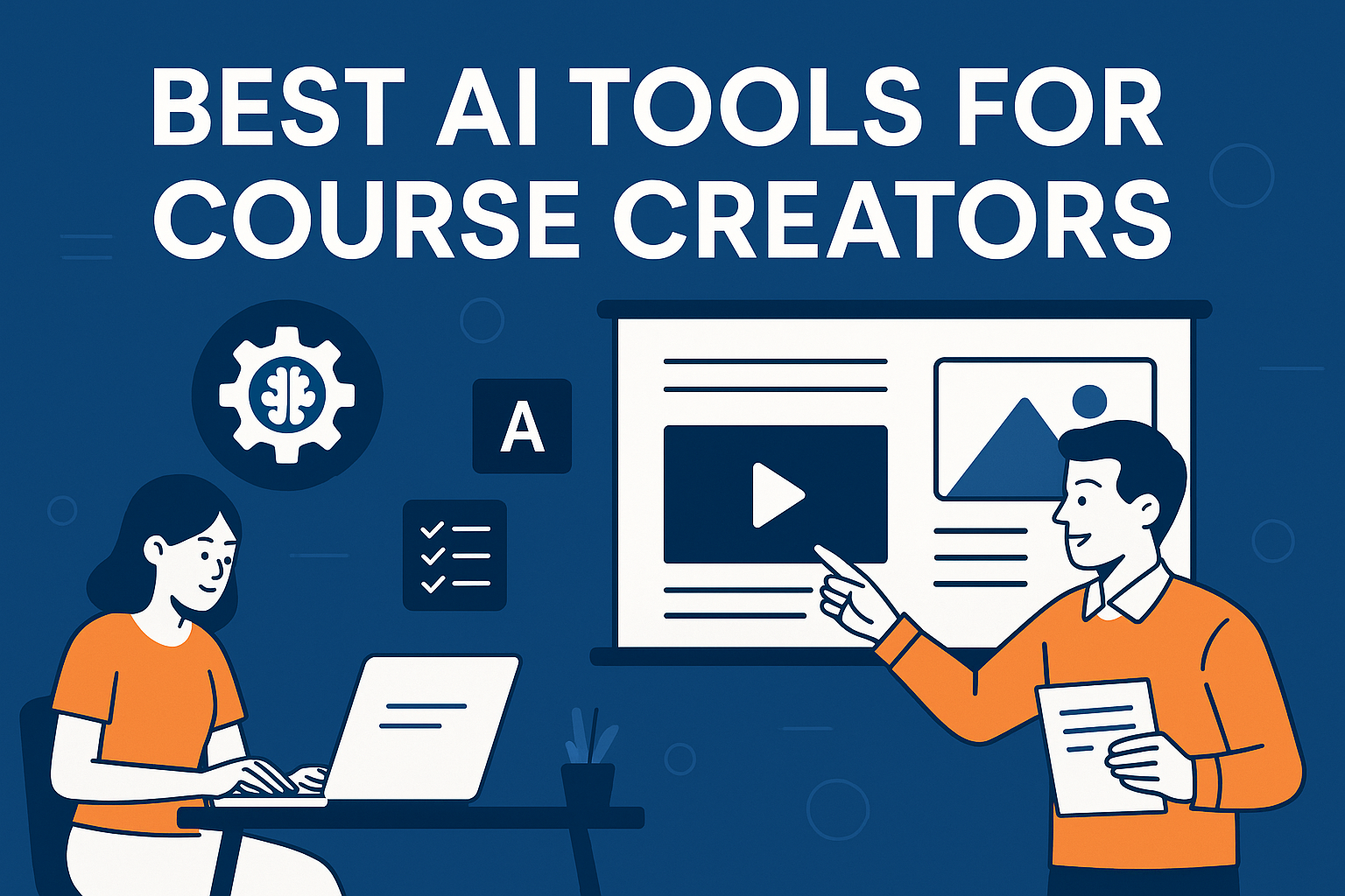 Cover for AI tools for course creators