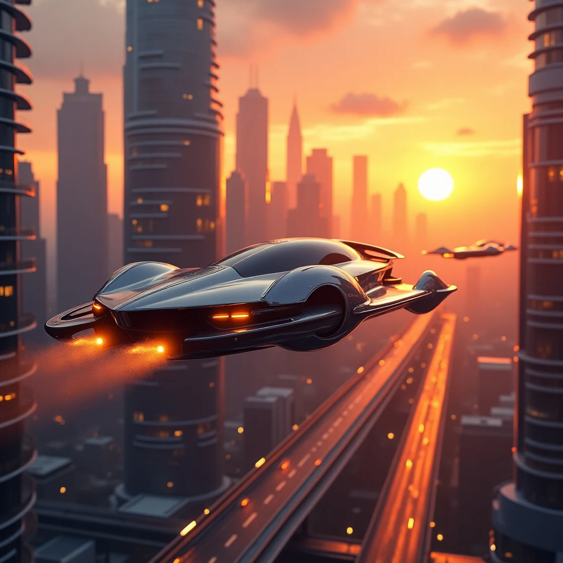 Best Free AI Image Generators 3 Futuristic city skyline by Leonardo.Ai