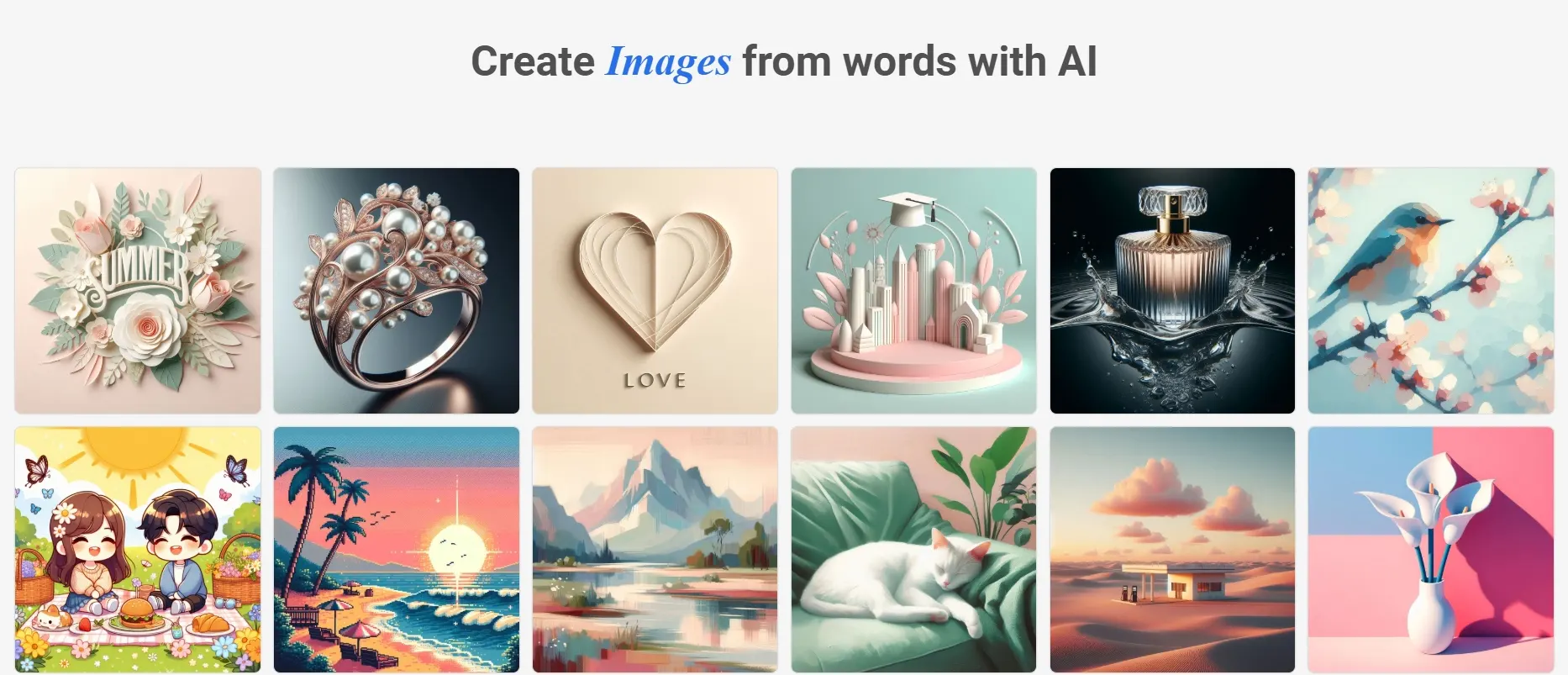 Free AI Image Generator – Bing + DALL·E 3 Generate AI images for free using Bing Image Creator powered by DALL·E 3