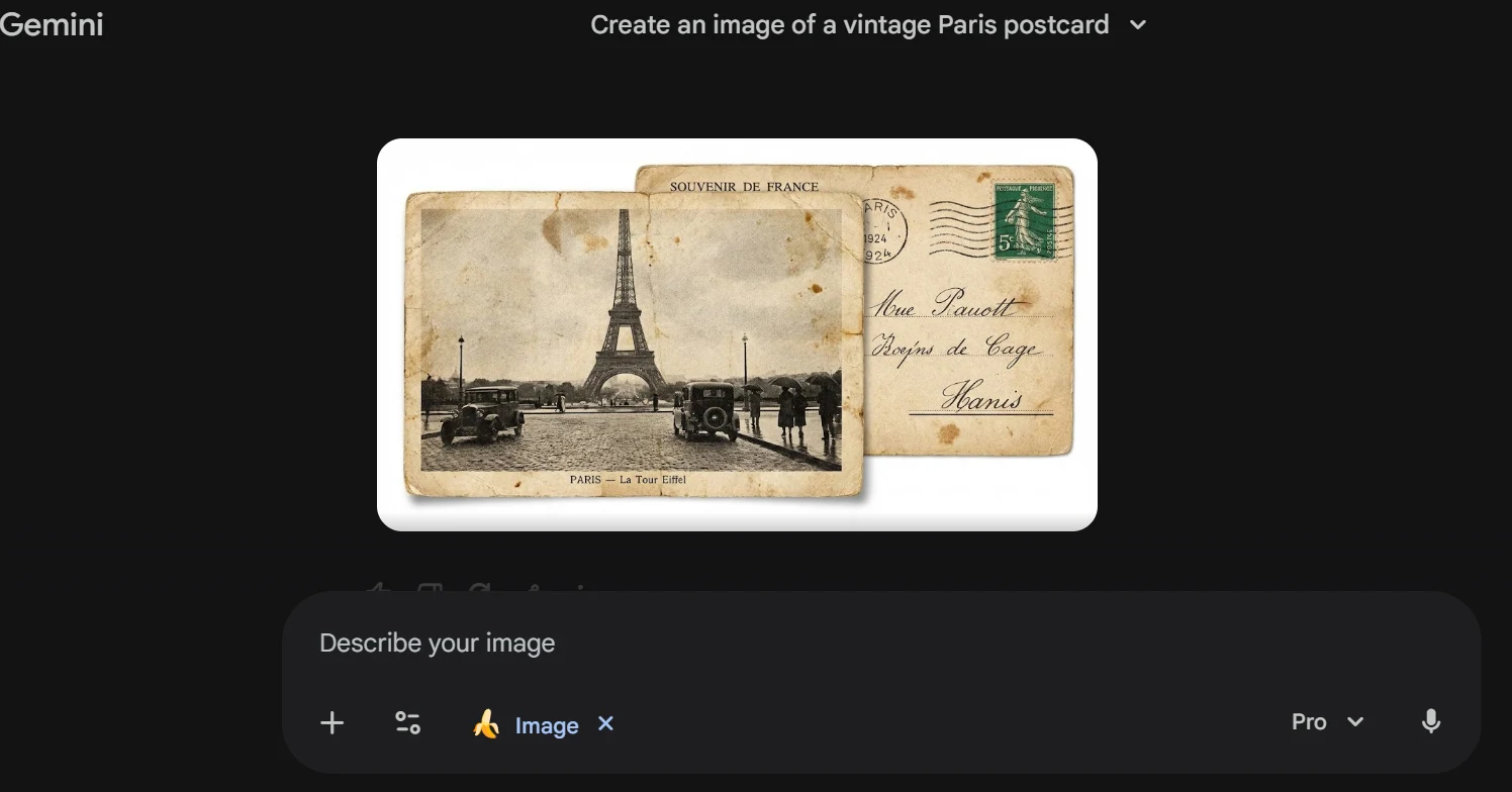 Google Gemini generating high-quality AI images using Imagen 3 model