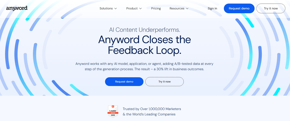 Anyword Review 2 Anyword Dashboard Predictive Performance Preview